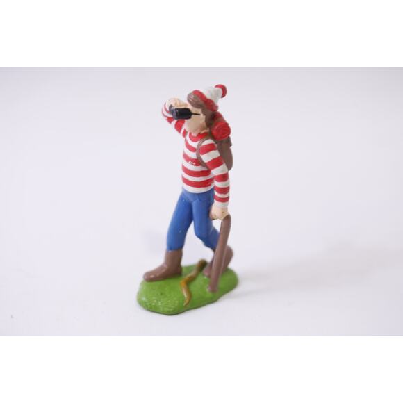 1990s, Applause, Where's Waldo, PVC figure, Camping, Vintage, ~ 251107-WH 1395 - Picture 1 of 3